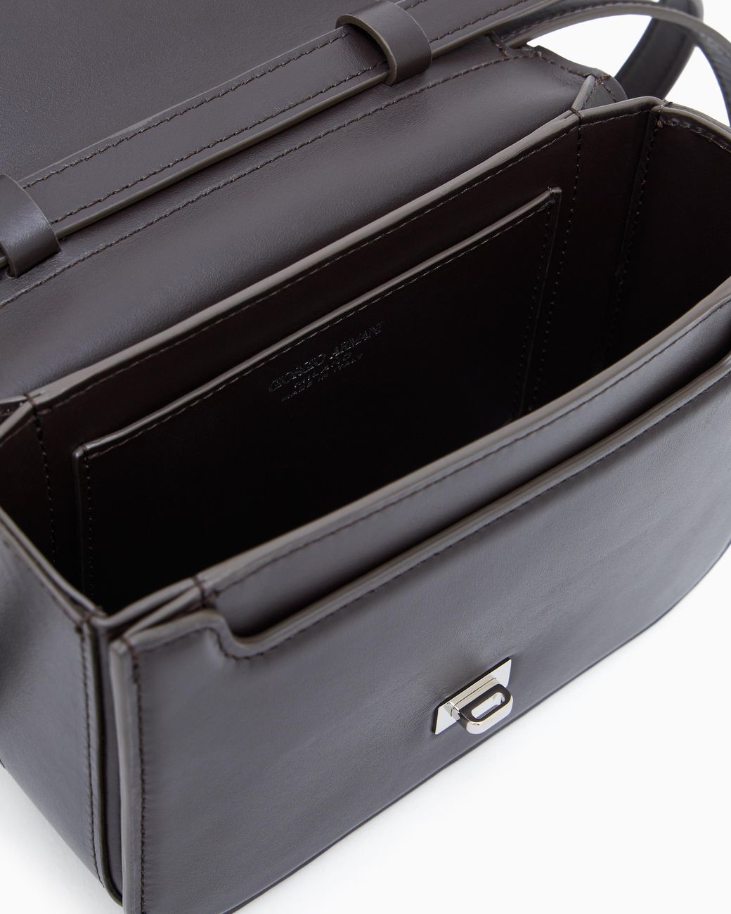 Giorgio Armani Black Small Leather Shoulder Bag