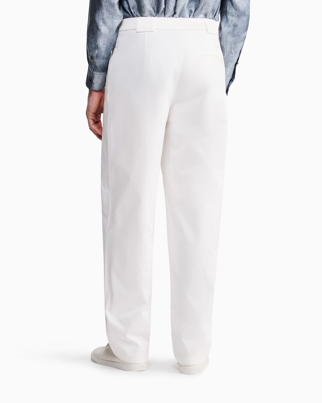 Giorgio Armani White Trouser Regular Fit for men