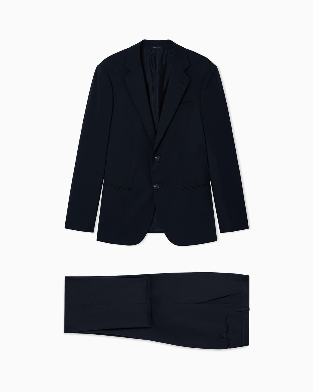 Giorgio Armani Black Single-Breasted Soho Line Suit for men