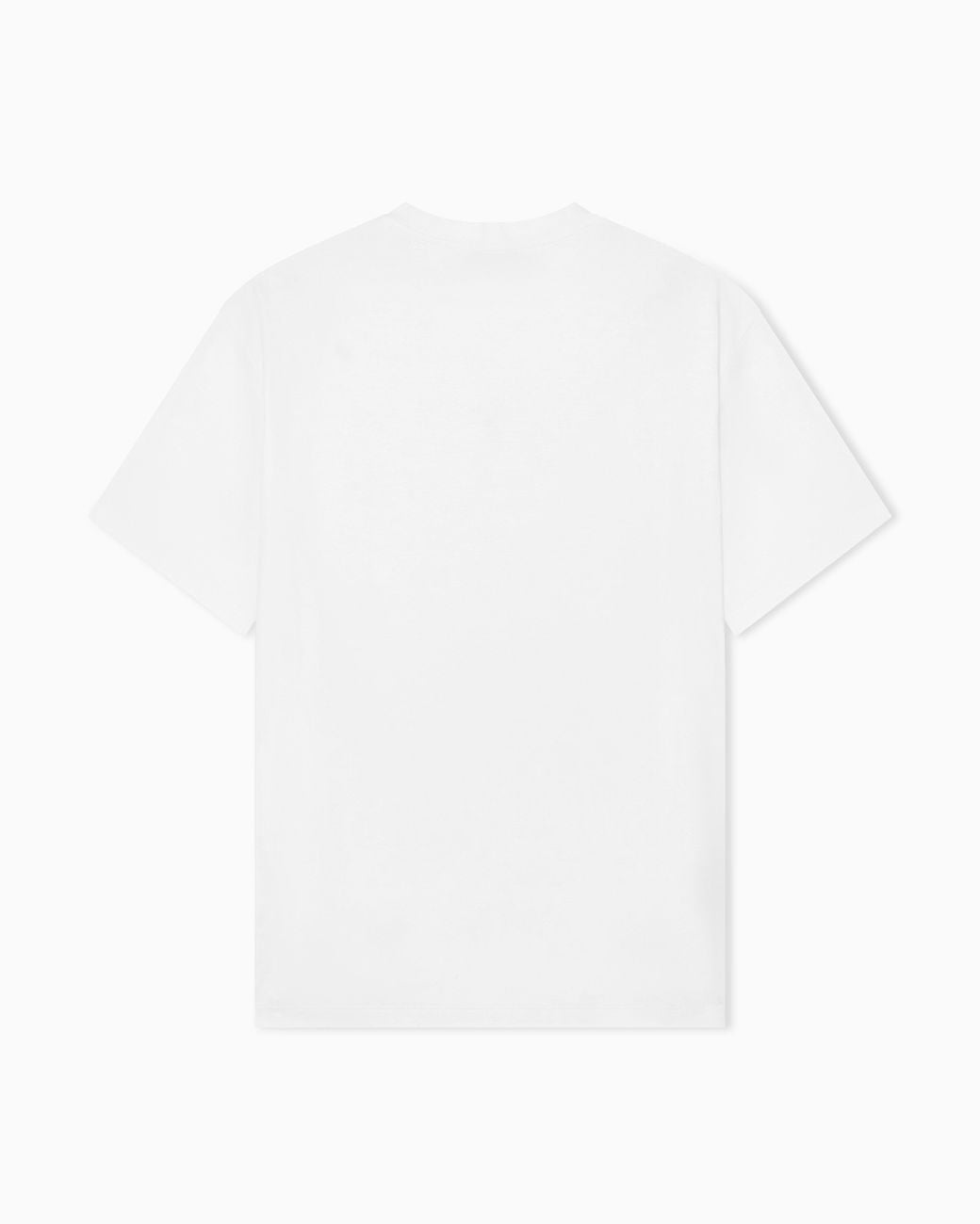 Giorgio Armani White Crew Neck T-Shirt for men