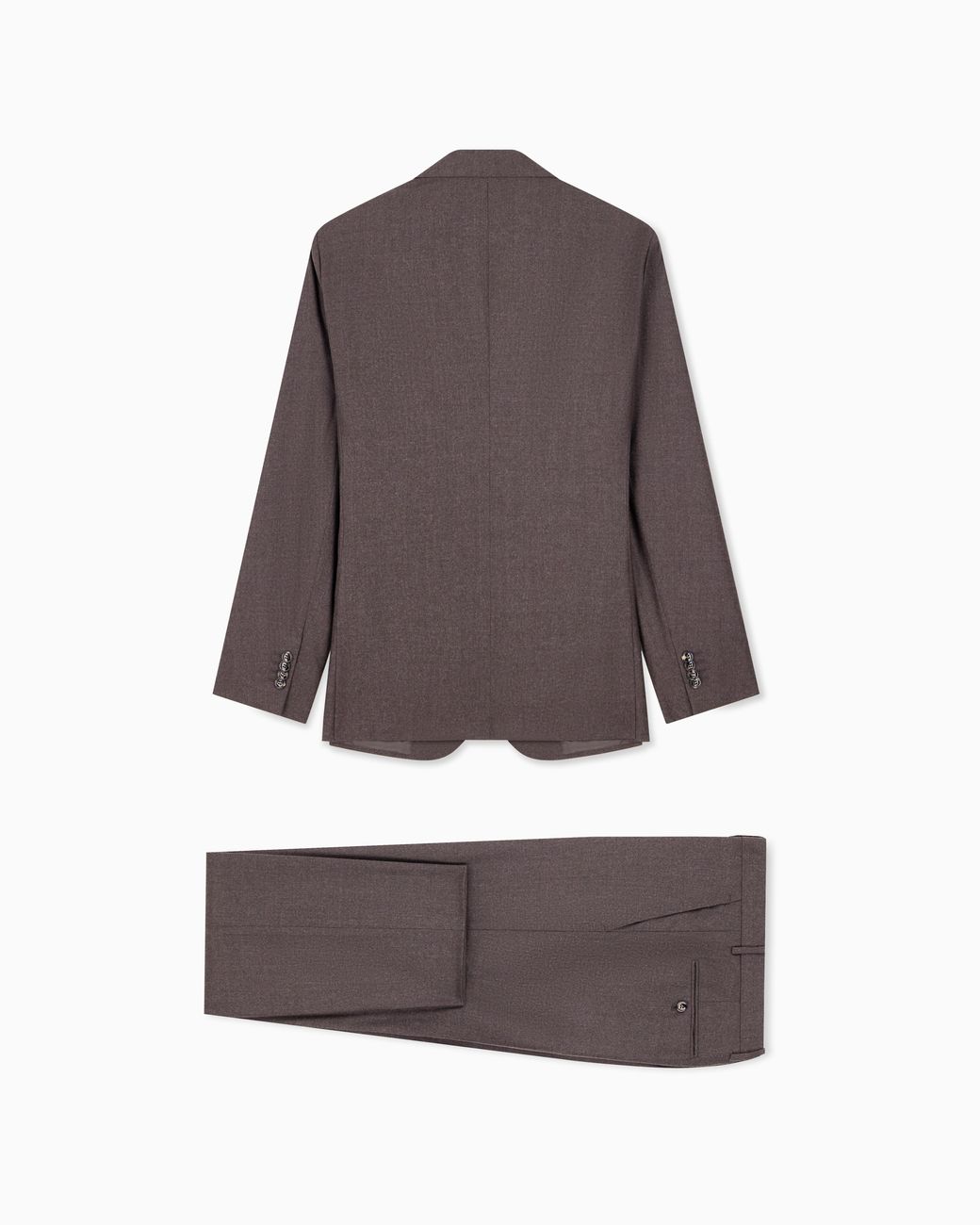 Giorgio Armani Brown Slim-Fit Suit Soho for men