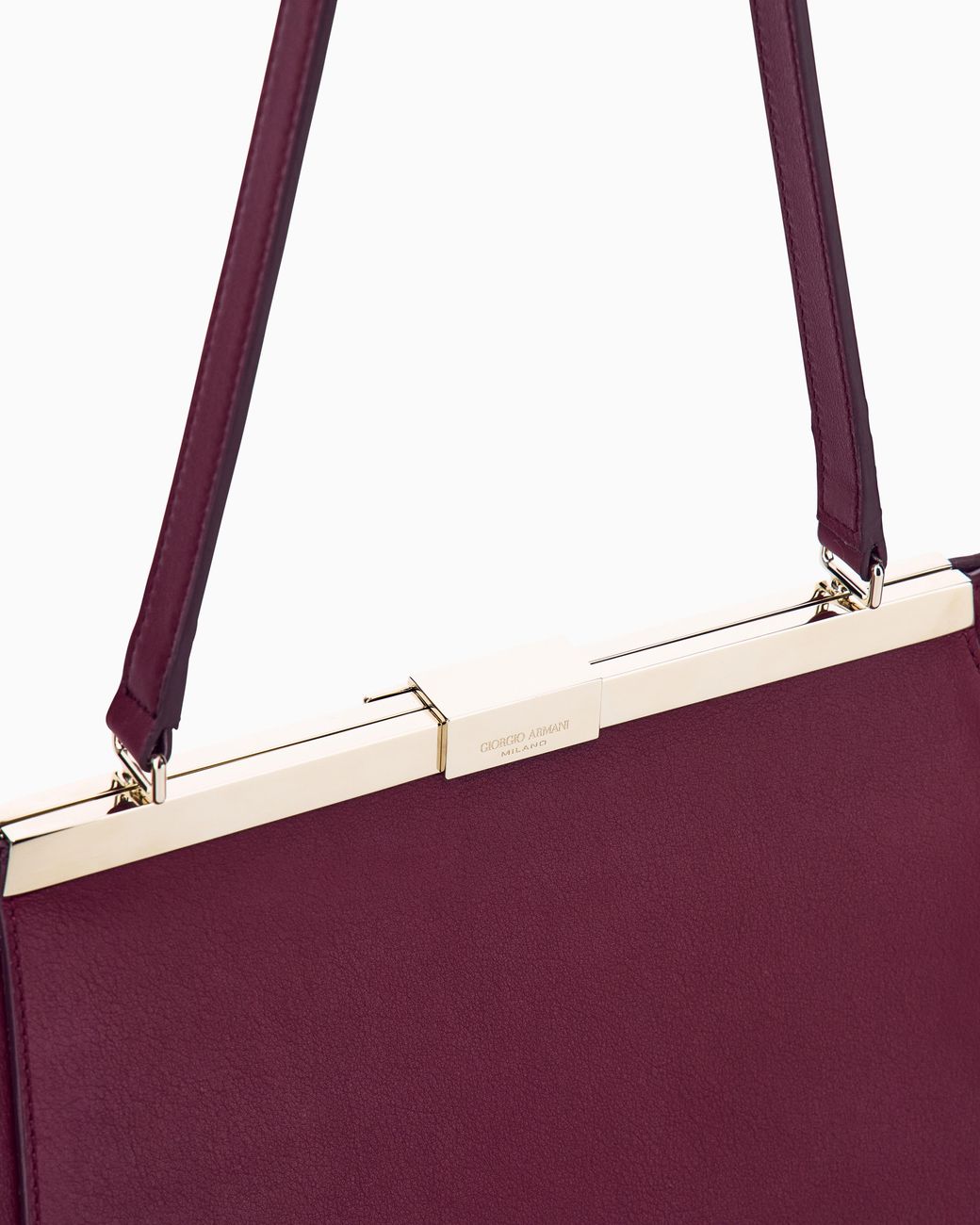 Giorgio Armani Purple Shoulder Bag