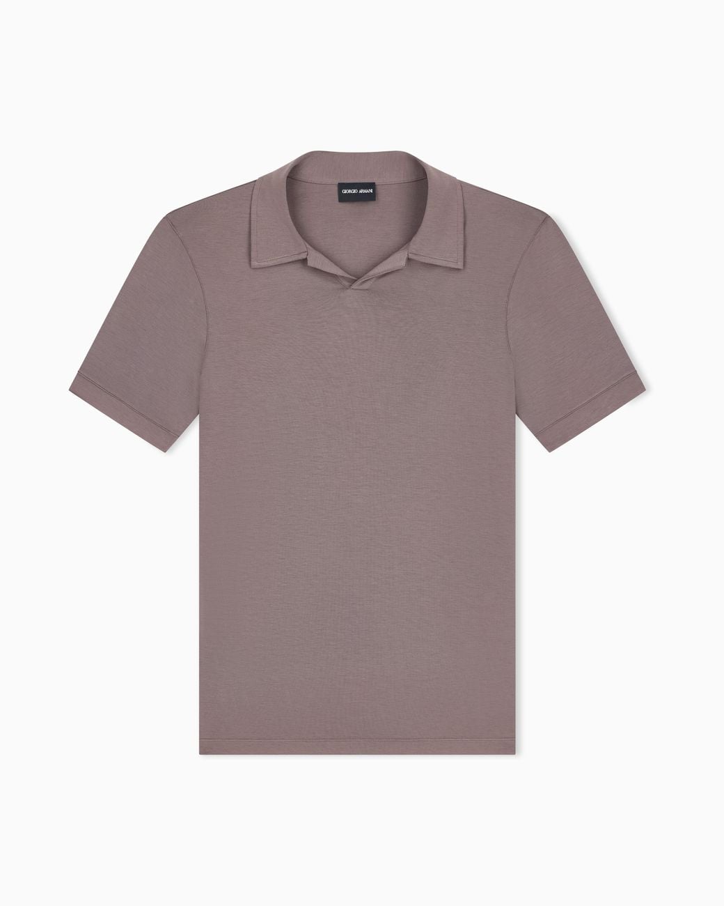 Giorgio Armani Gray Stretch Polo for men