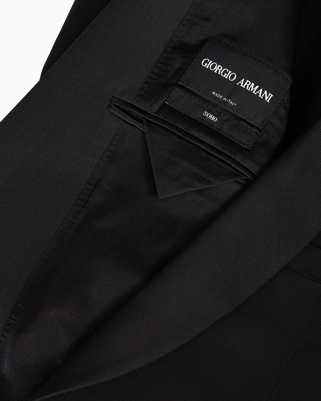 Giorgio Armani Black Soho Line Single-Breasted Tuxedo for men