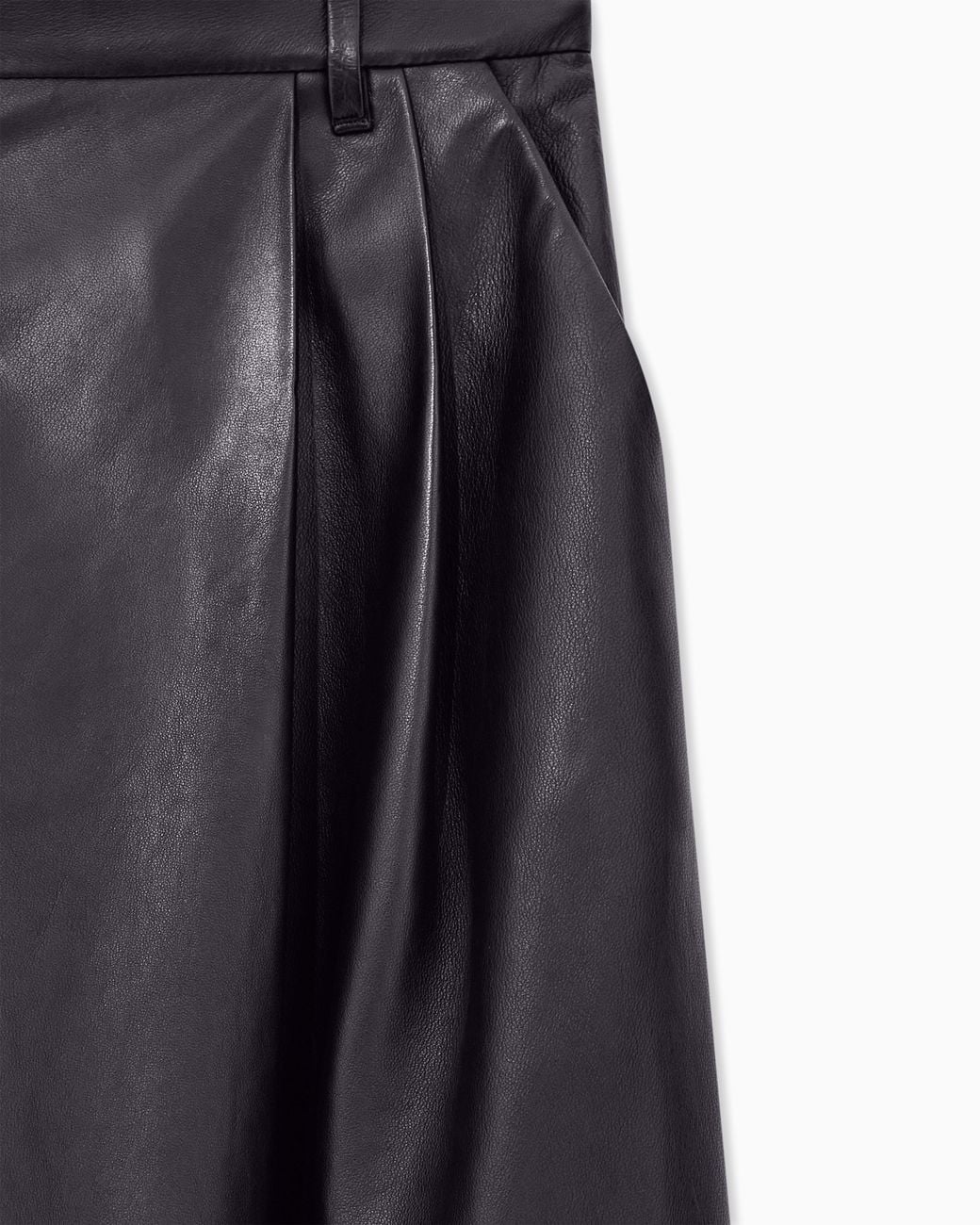 Giorgio Armani Blue Trousers With Wide Pleats