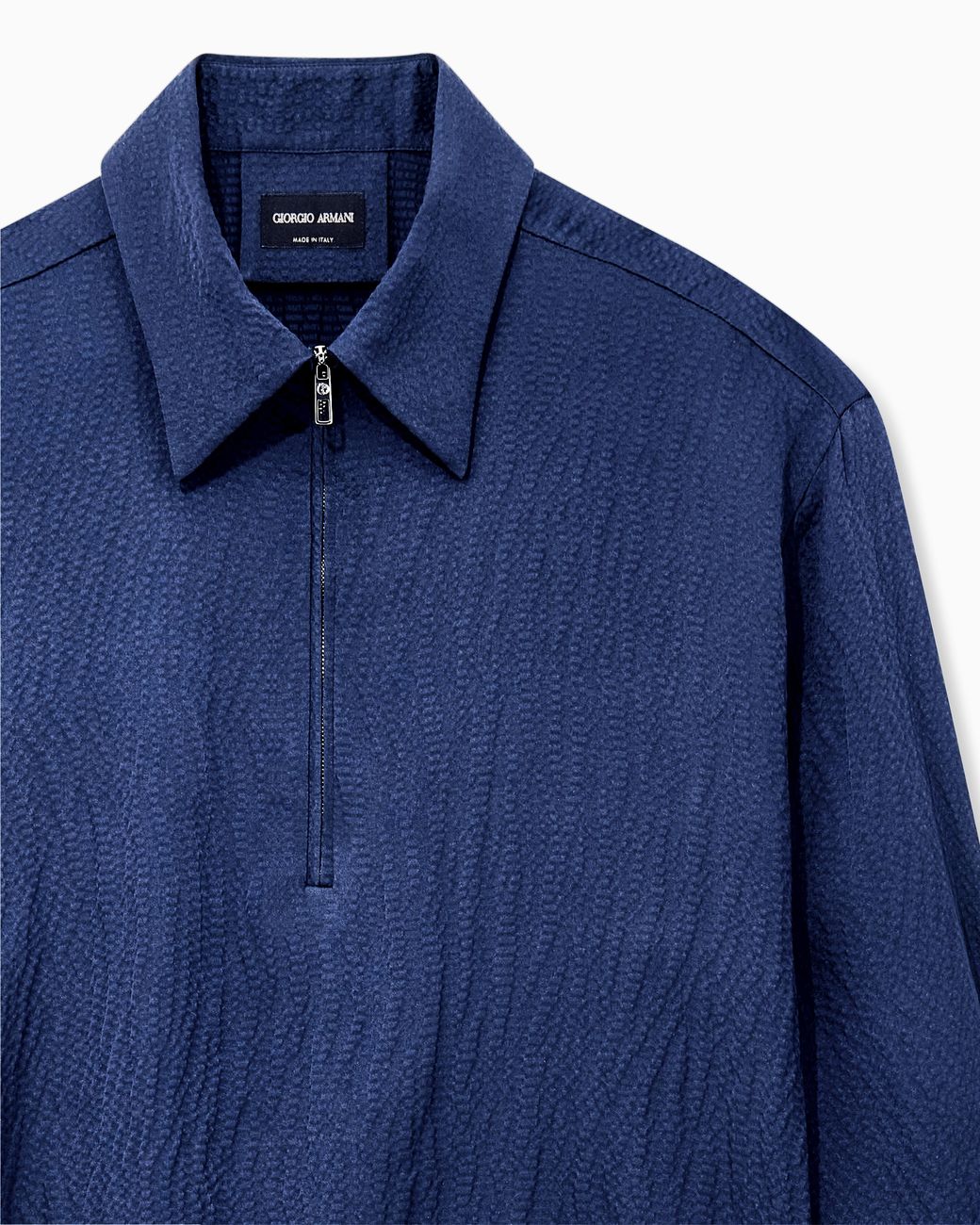 Giorgio Armani Blue Shirt Regular Fit for men