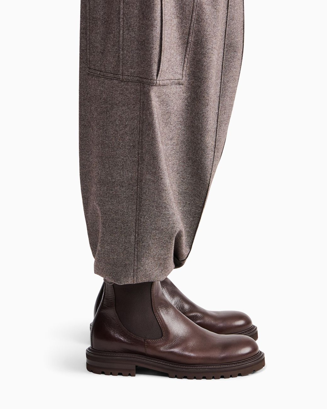 Giorgio Armani Brown Boots for men
