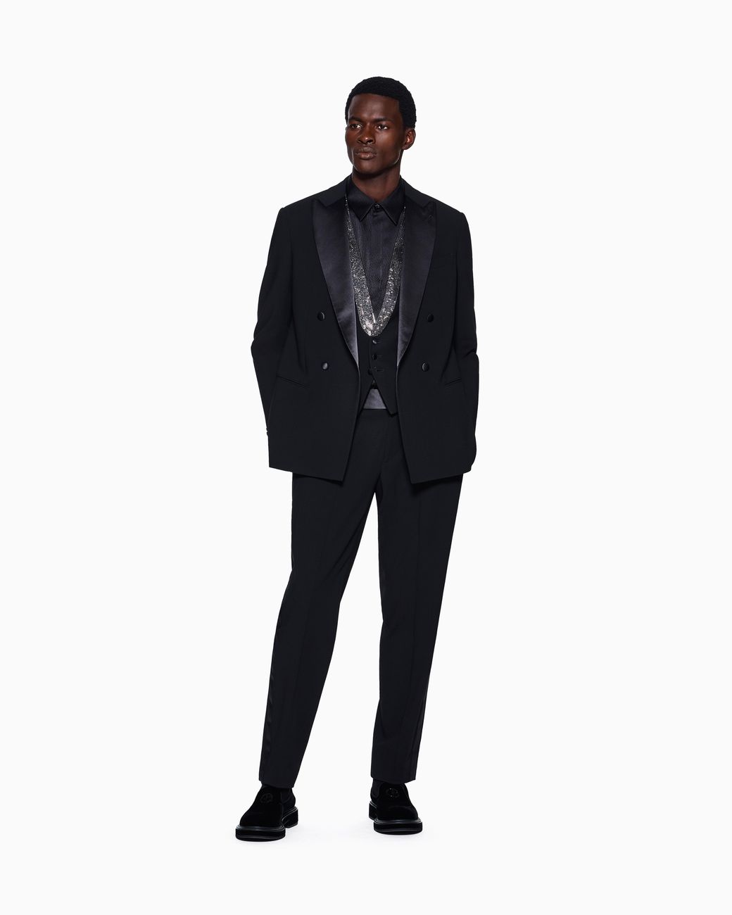 Giorgio Armani Blue Regular Fit Shirt Giorgio's for men