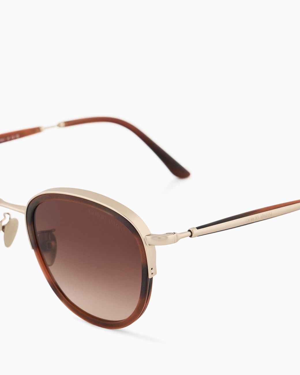 Giorgio Armani Pink Phantos-Shaped Sunglasses for men