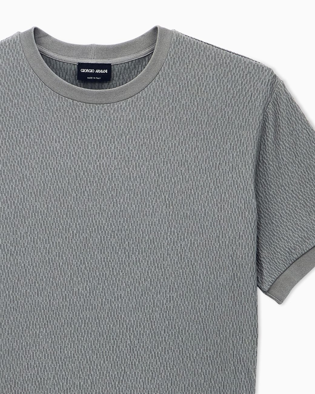 Giorgio Armani Gray T-Shirt Regular Fit for men