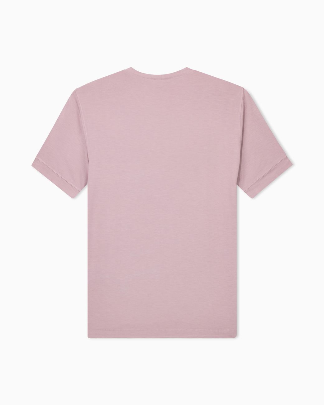 Giorgio Armani Pink Crew-Neck T-Shirt for men