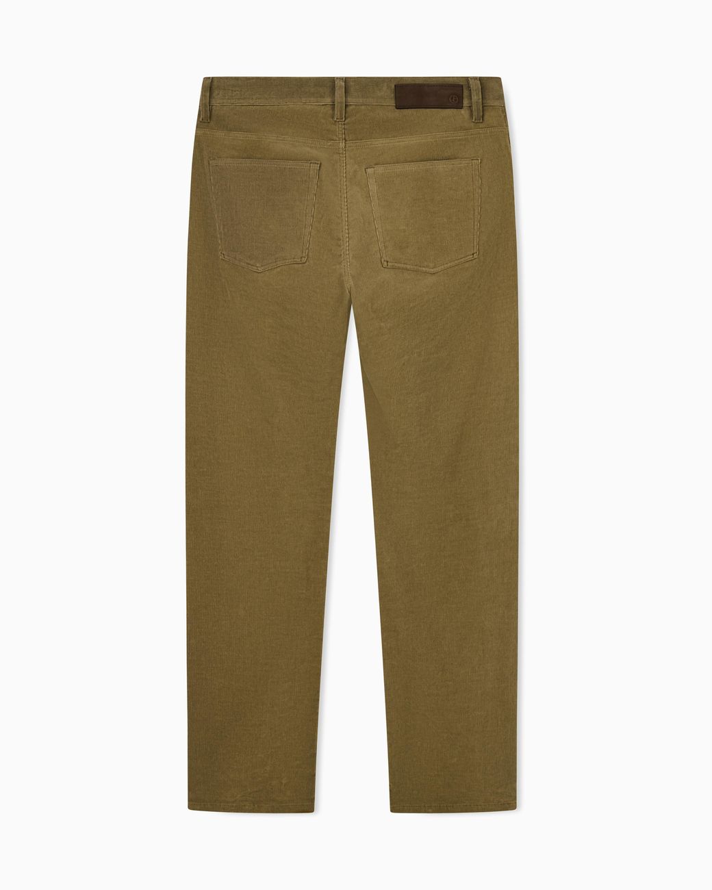 Giorgio Armani Green Five-Pocket Corduroy Trousers for men