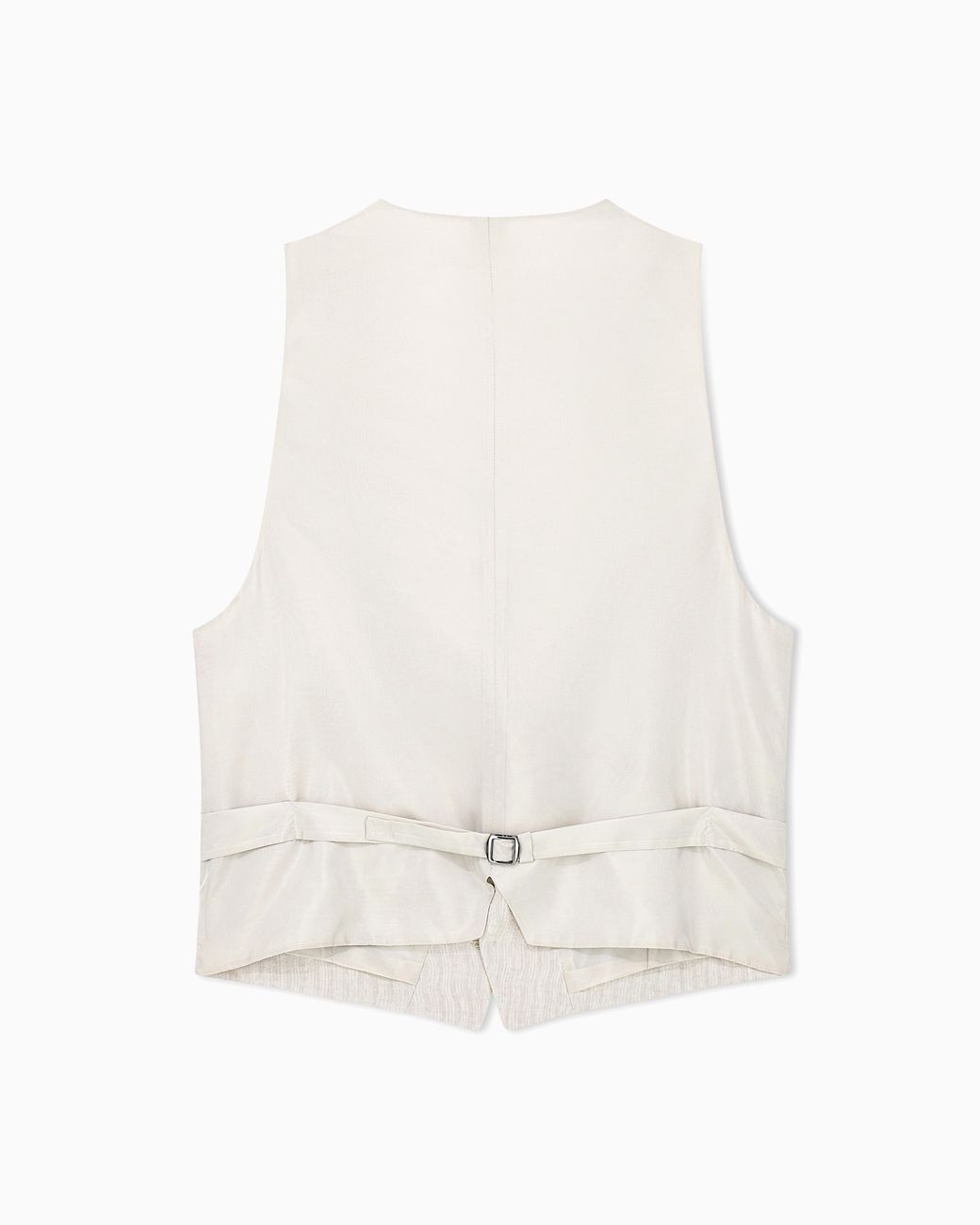 Giorgio Armani White Armani/Archivio Ss1990 Single-Breasted Waistcoat for men