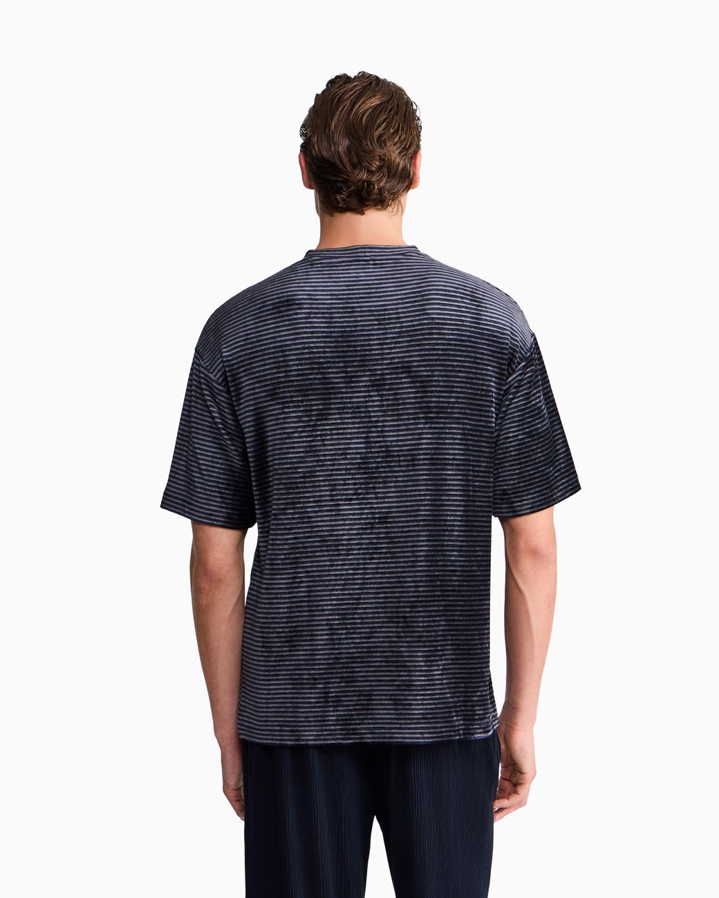 Giorgio Armani Blue T-Shirt Regular Fit for men