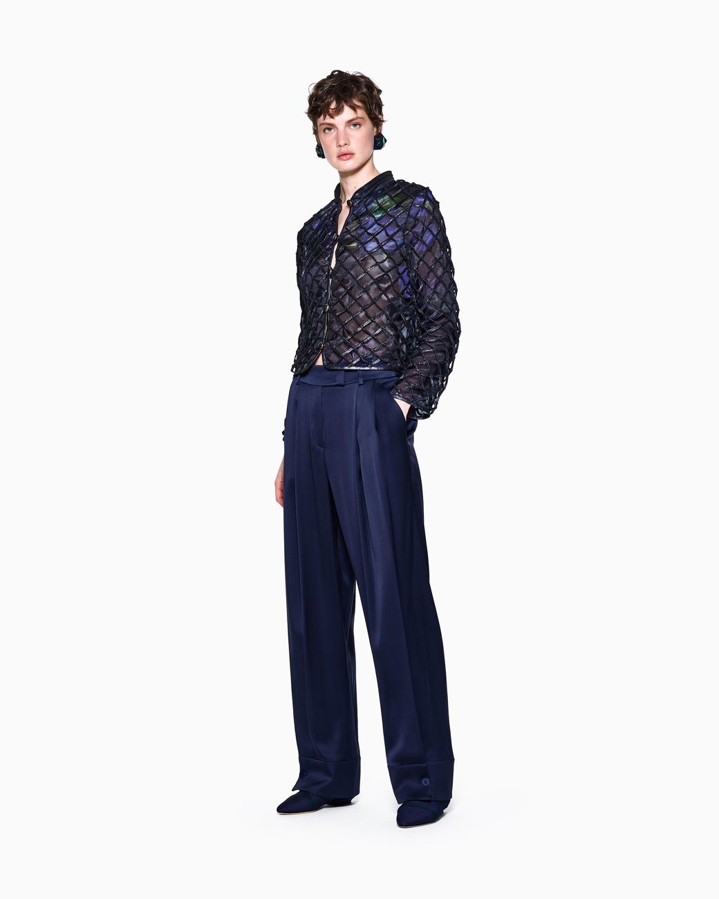 Giorgio Armani Blue Jacket