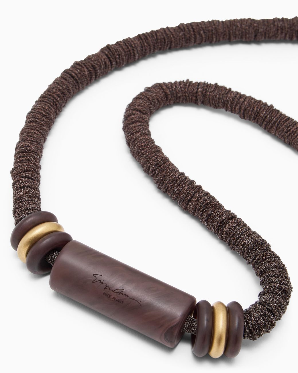 Giorgio Armani Metallic Necklace