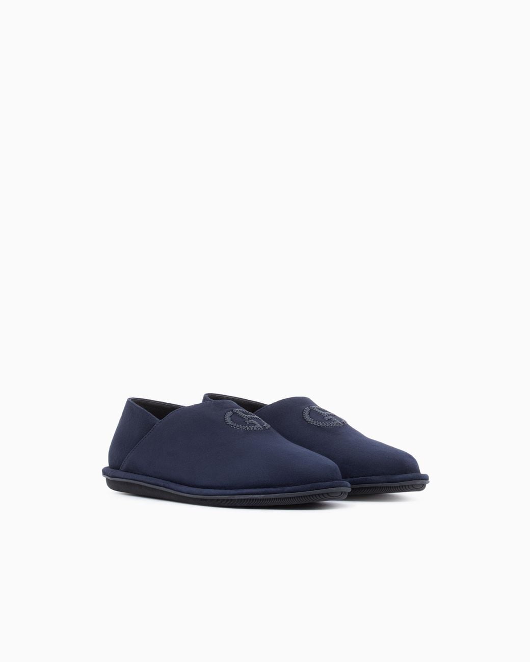 Giorgio Armani Blue Slippers for men