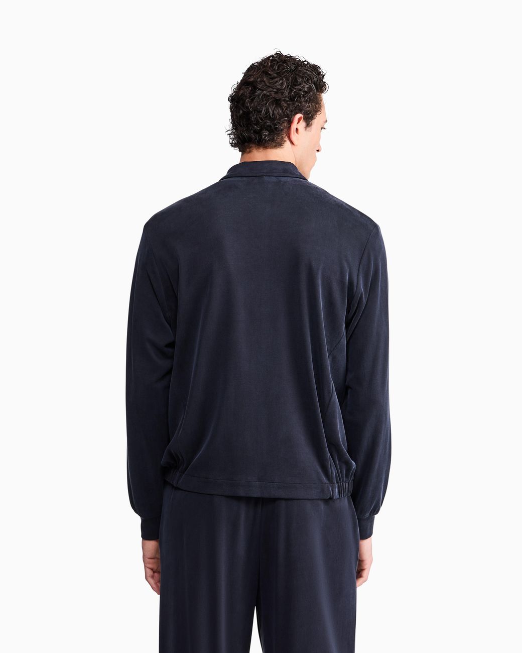 Giorgio Armani Blue Blouson Jacket Regular Fit for men