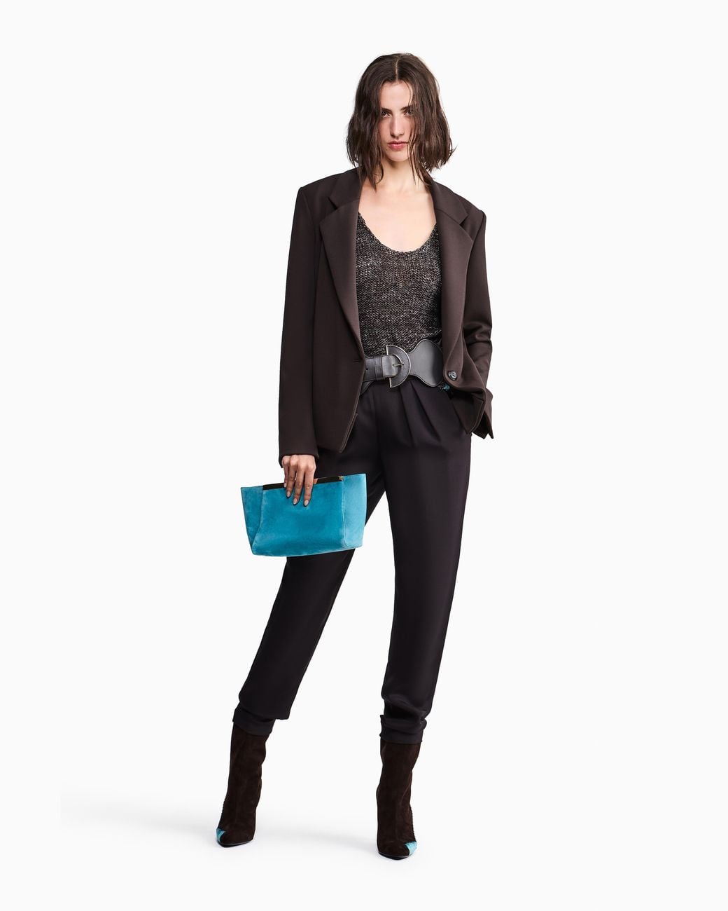 Giorgio Armani Black Formal Jackets