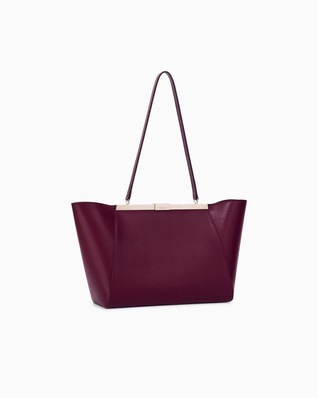 Giorgio Armani Purple Shoulder Bag