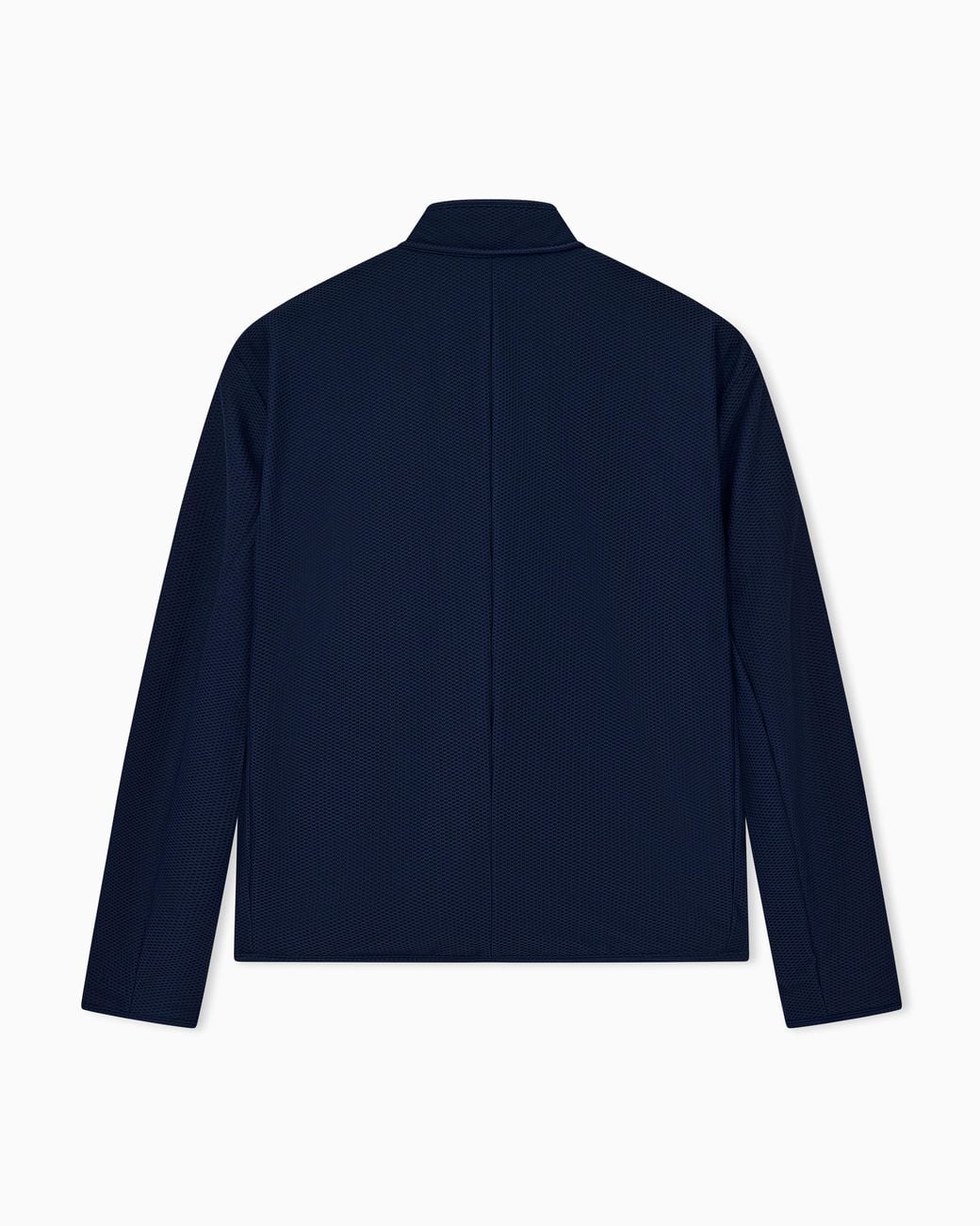 Giorgio Armani Blue Blouson Jacket Regular Fit Jersey for men