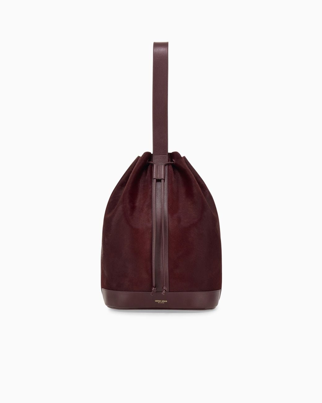 Borsa A Secchiello di Giorgio Armani in Red