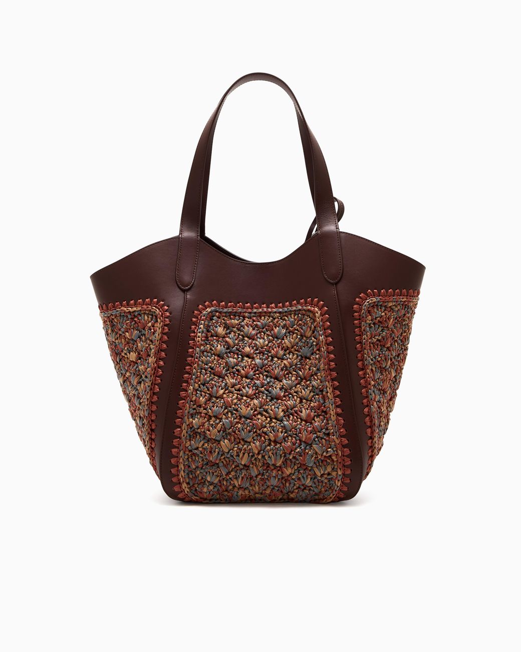 Giorgio Armani Brown Medium Handbag