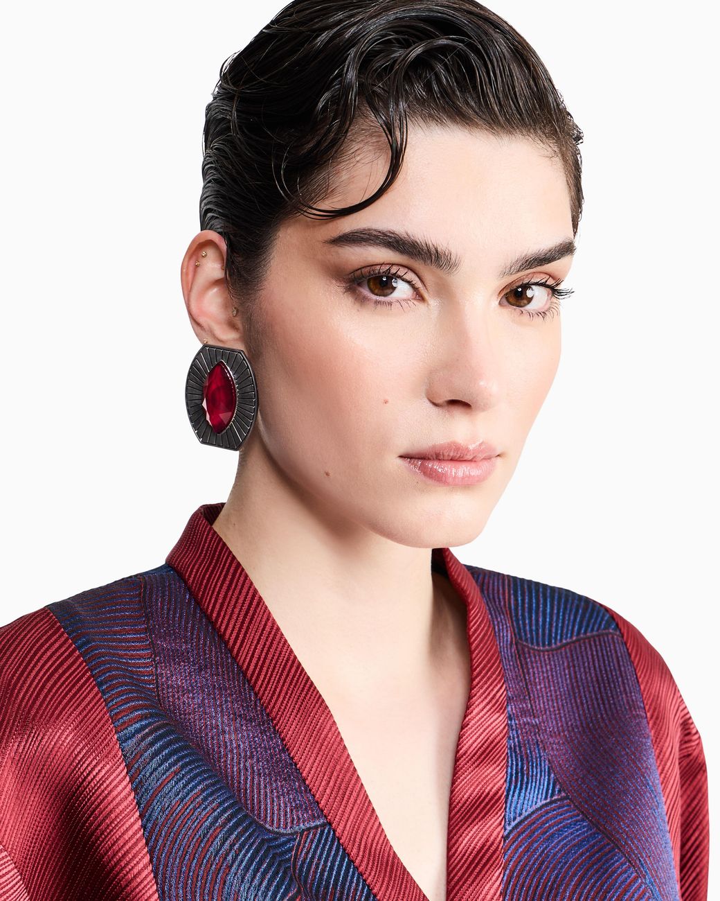 Giorgio Armani Blue Earrings