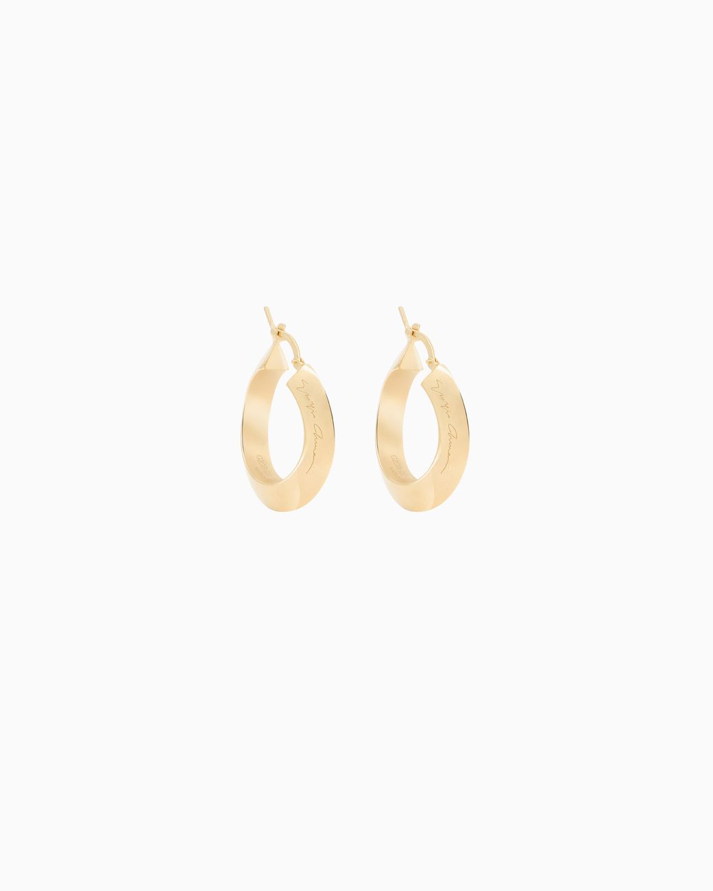 Giorgio Armani White Sterling Earrings