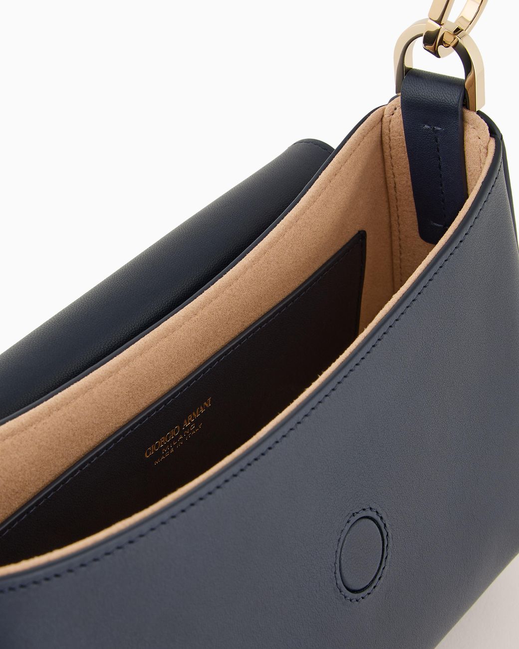 Giorgio Armani Blue Small La Prima Soft Bag