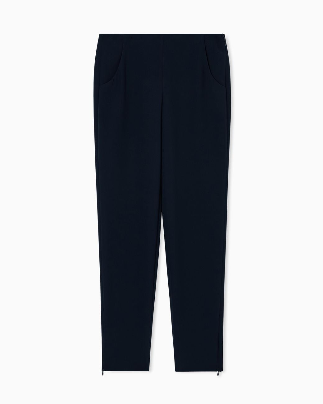 Giorgio Armani Blue Cigarette Pants