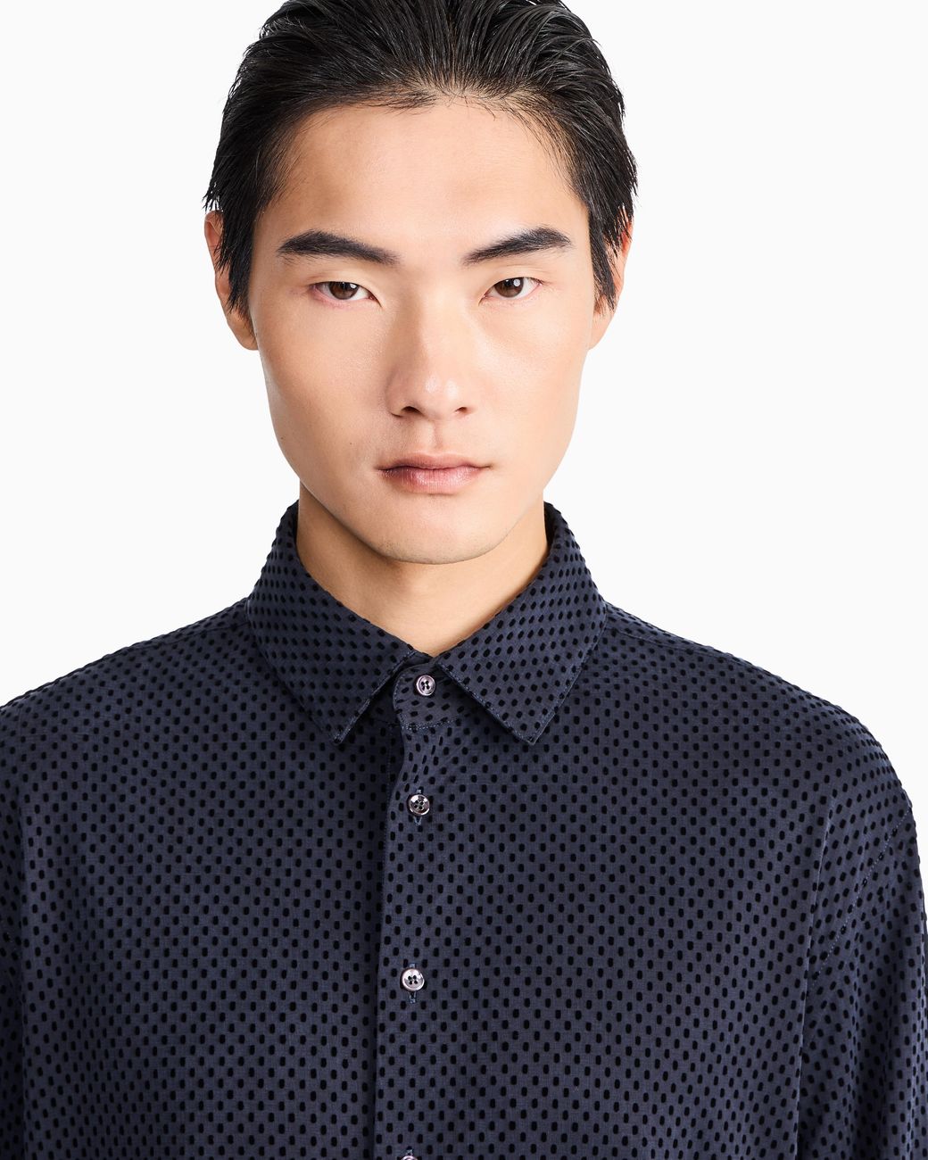 Giorgio Armani Blue Shirt for men