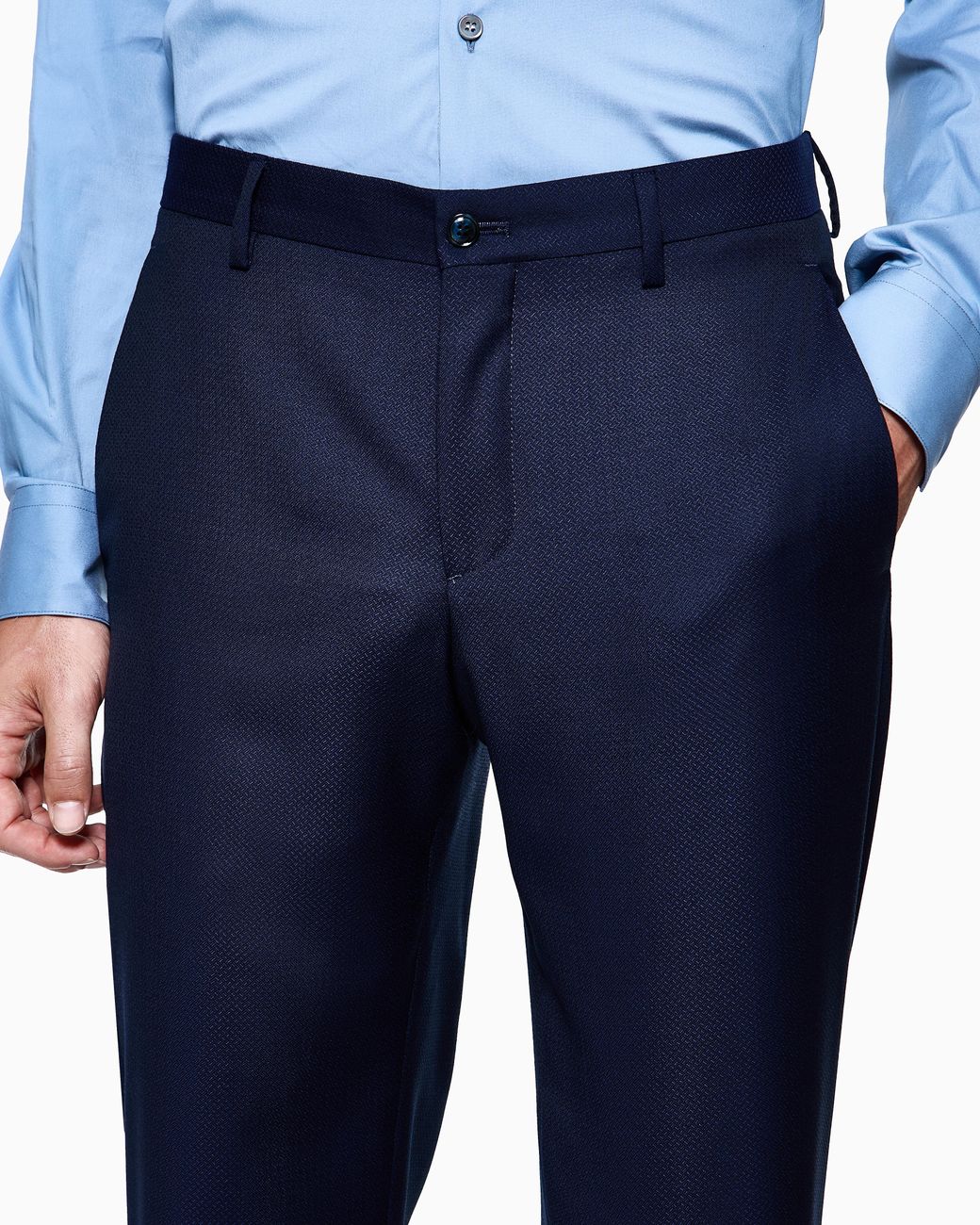 Giorgio Armani Blue Slim Fit Suits for men