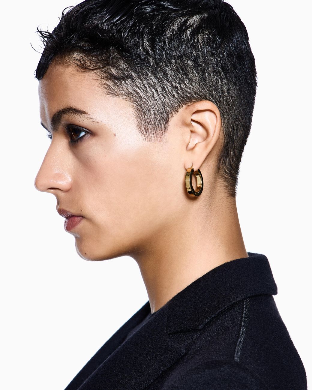 Giorgio Armani White Sterling Earrings