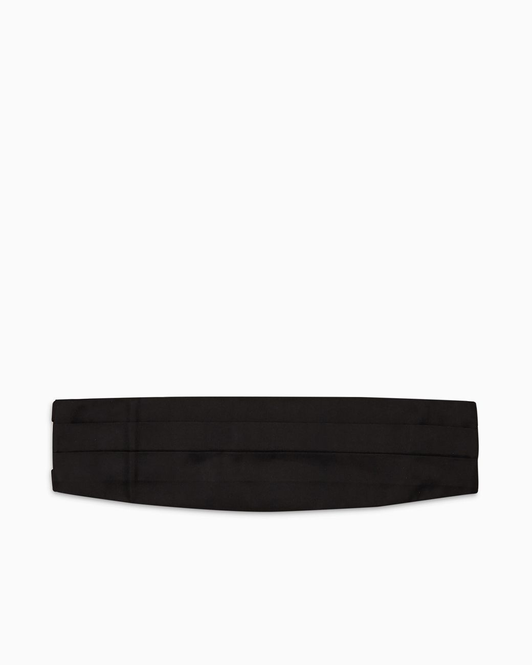 Giorgio Armani Black Silk-Satin Tuxedo Cummerbund for men