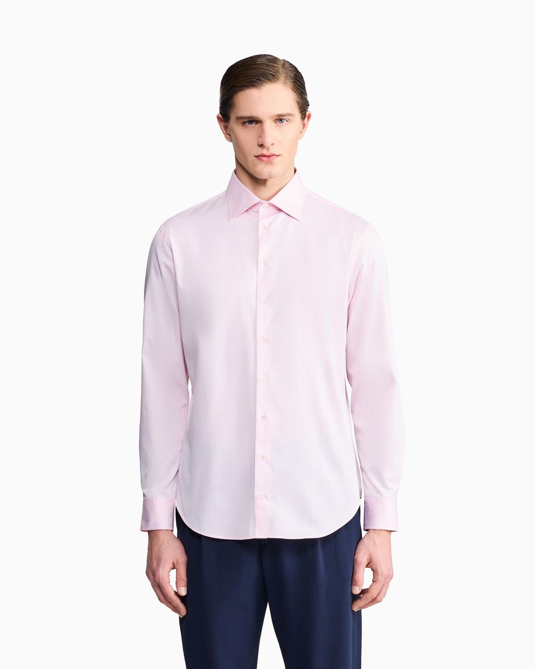 Giorgio Armani Pink Regular-Fit Shirt for men
