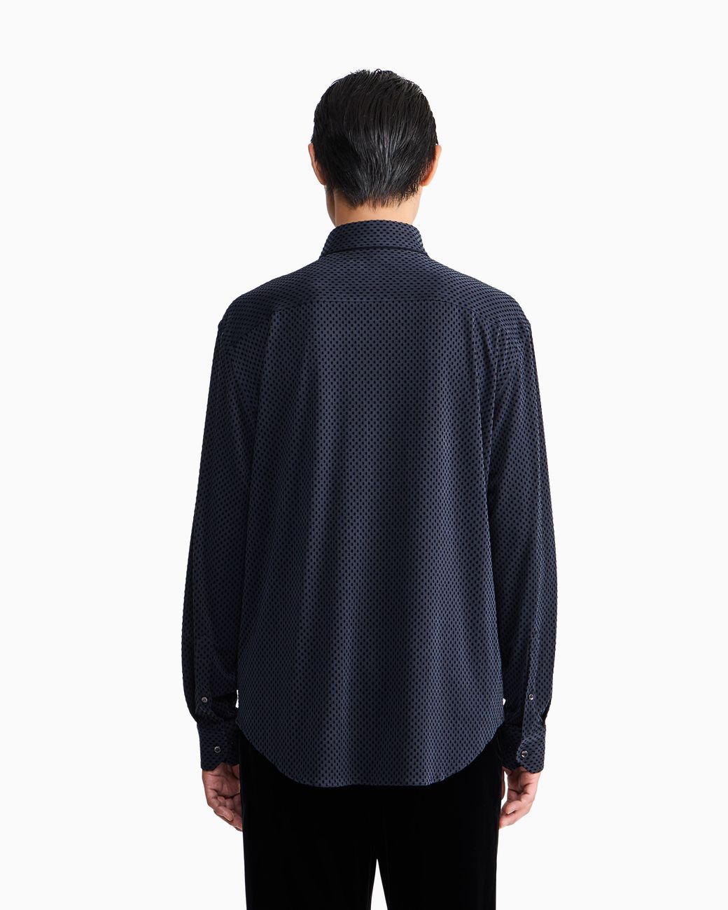 Giorgio Armani Blue Shirt for men