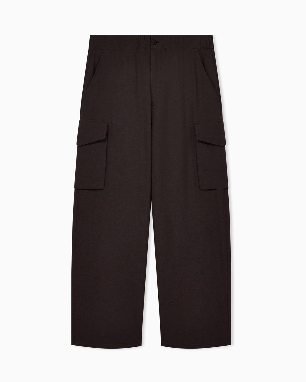 Giorgio Armani Black Fashion Trousers for men