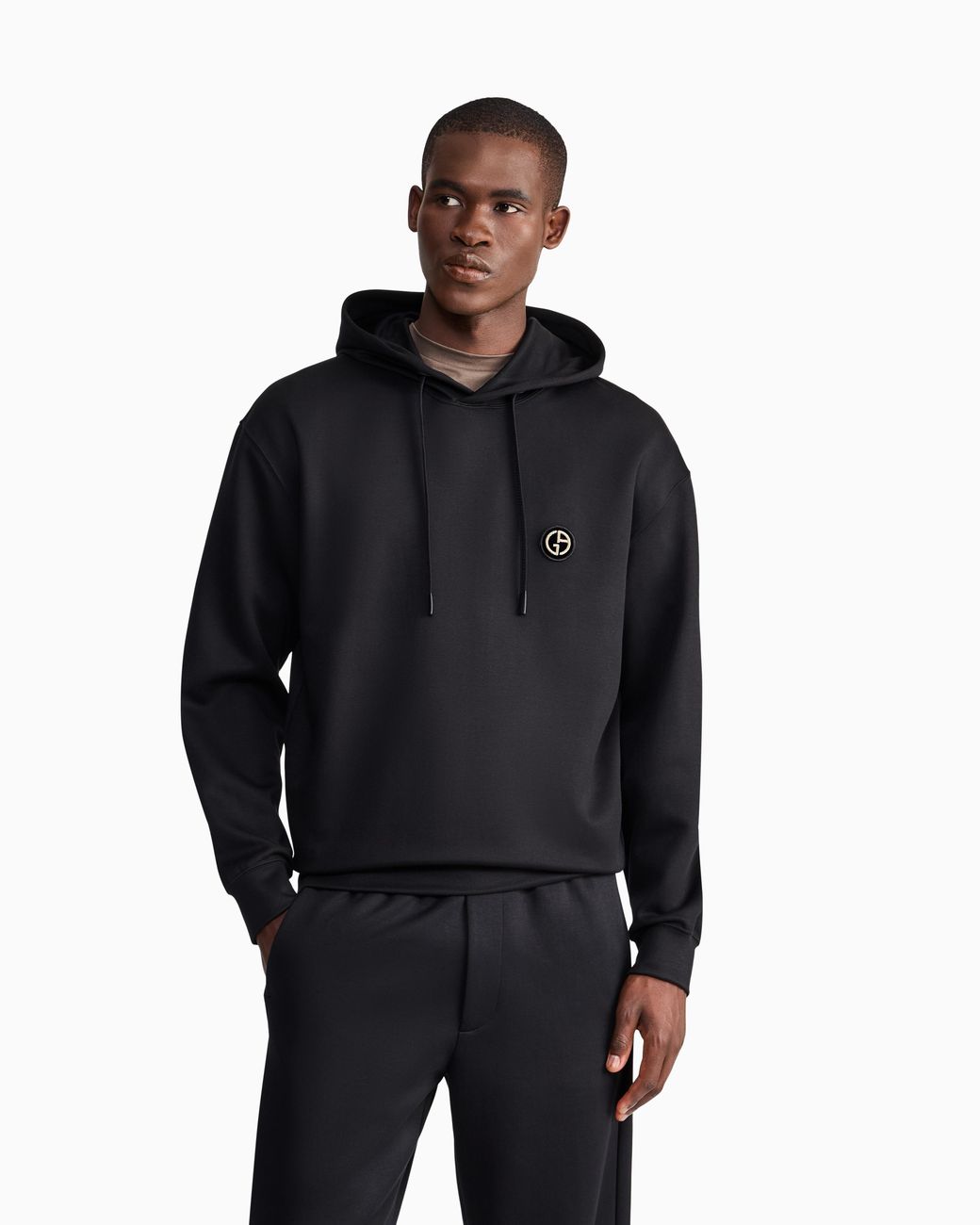 Giorgio Armani Blue Sweatshirt Regular Fit for men
