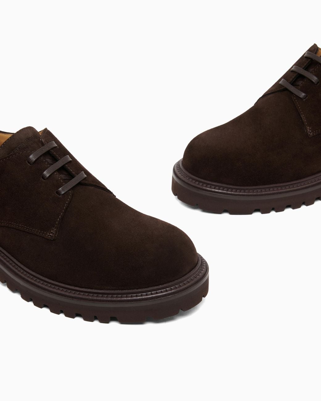 Giorgio Armani Brown Lace-Ups for men