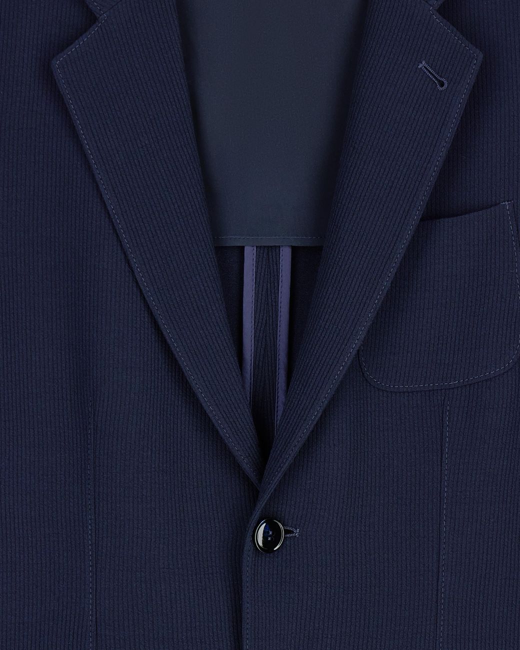 Giorgio Armani Blue Single-Breasted Blazer for men