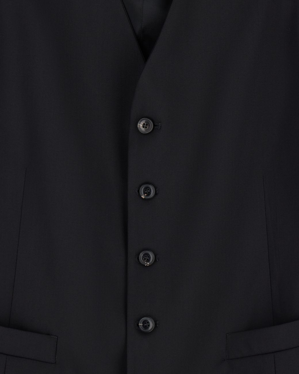 Giorgio Armani Blue Single-Breasted Waistcoat for men