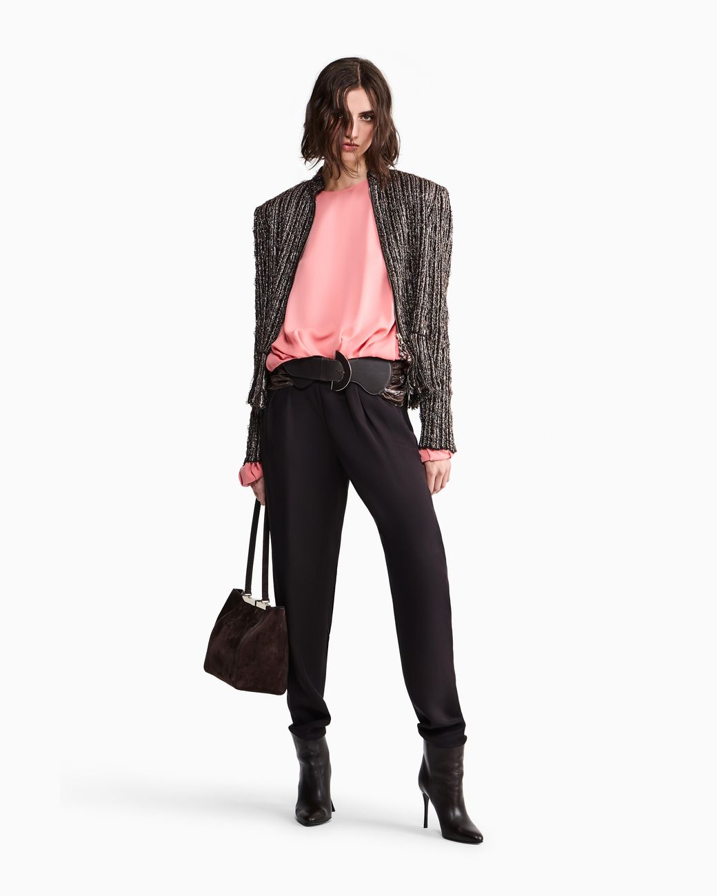 Giorgio Armani Pink Blouses