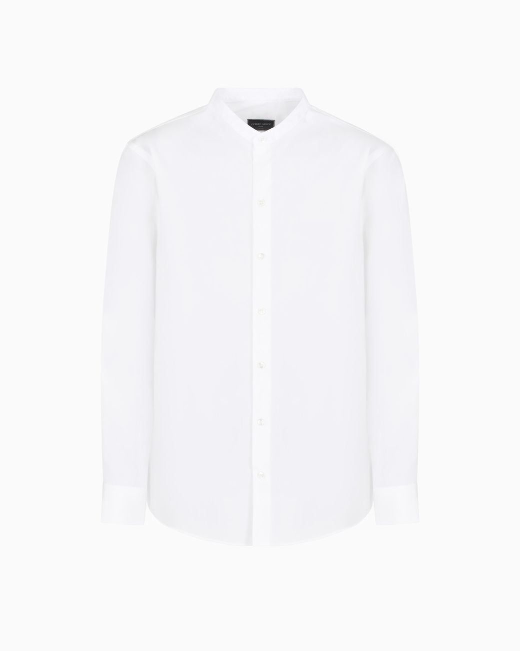 Giorgio Armani Blue Stretch Shirt for men