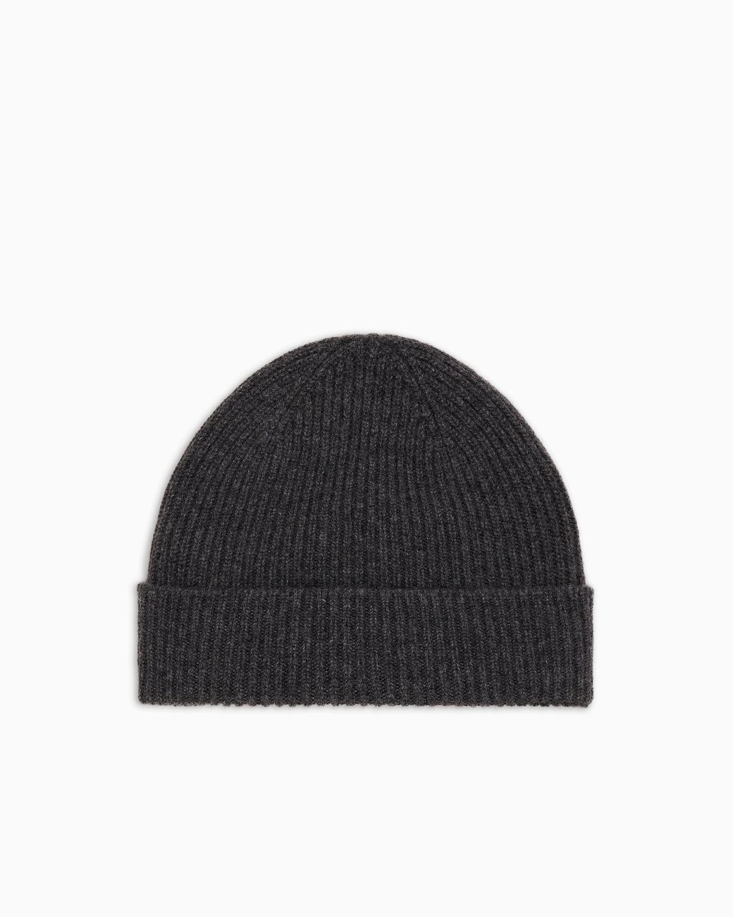 Giorgio Armani Black Cashmere Beanie for men