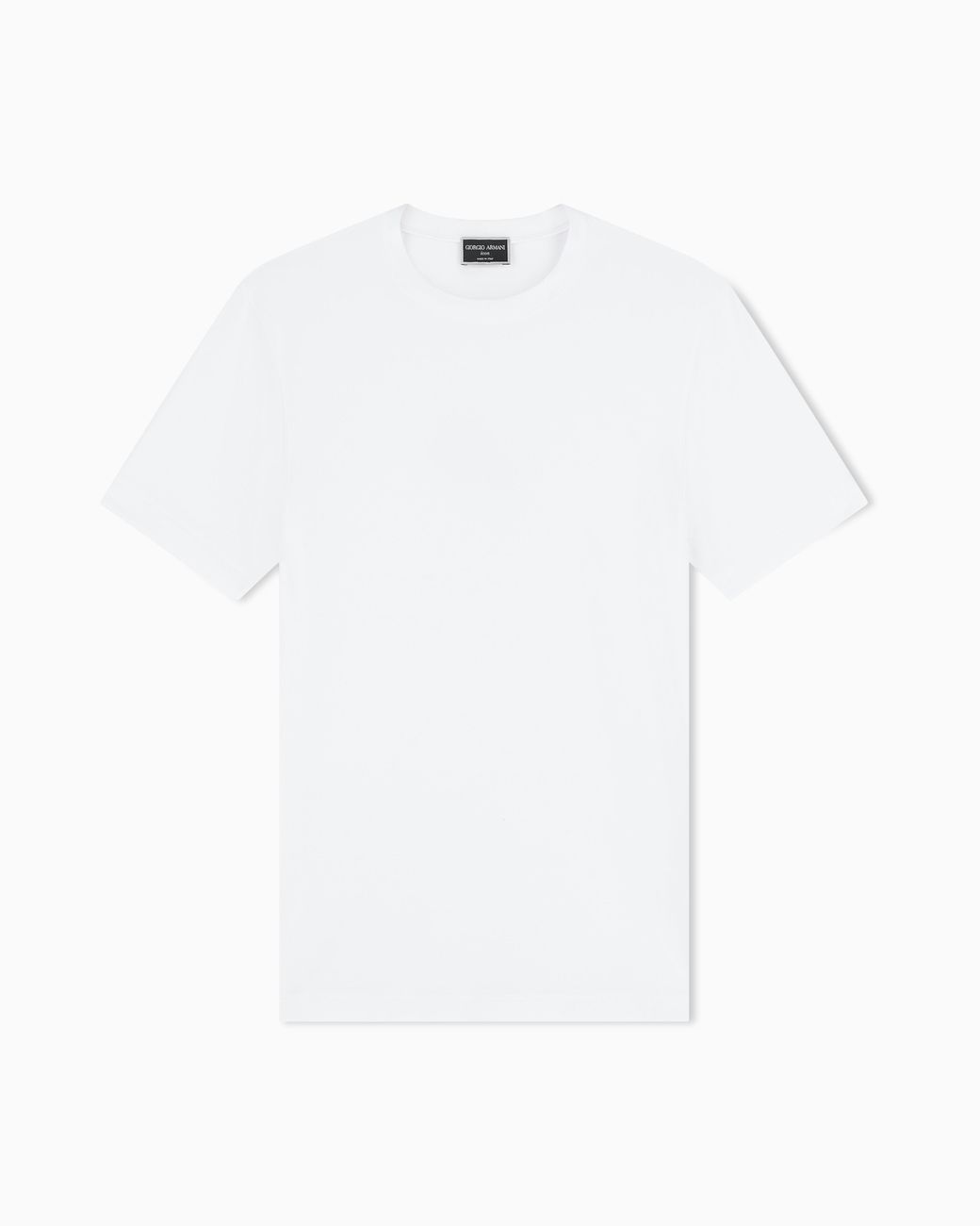 Giorgio Armani White Jersey T-Shirt for men
