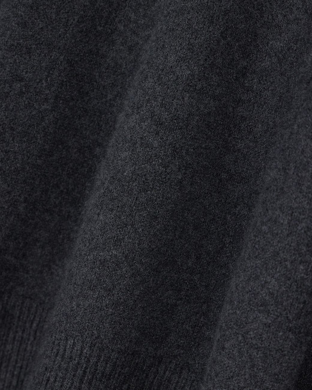 Giorgio Armani Blue Oversized Turtleneck Sweater