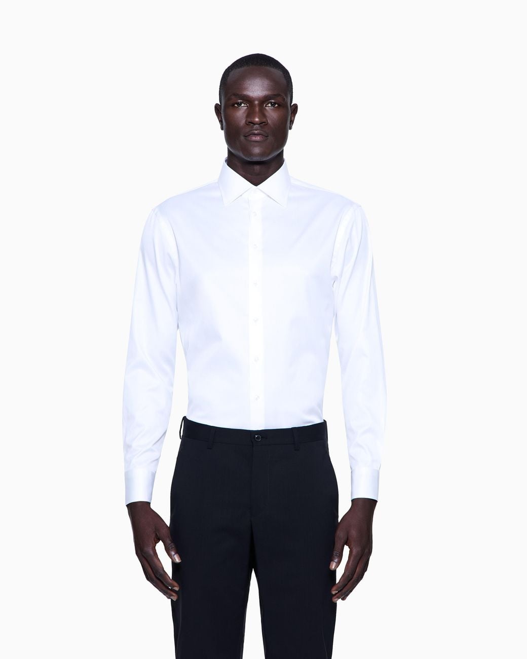 Giorgio Armani Blue Classic Shirt for men
