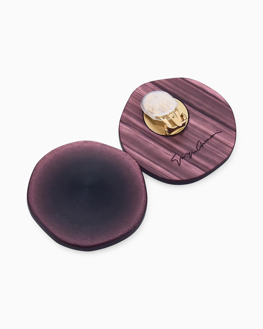 Giorgio Armani Blue Earrings