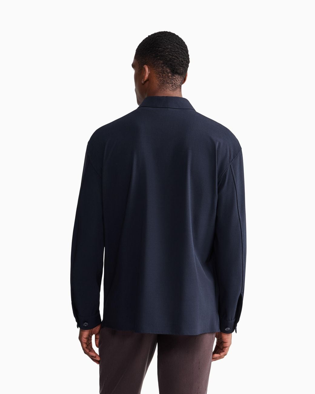 Giorgio Armani Blue Fashion Shirts for men